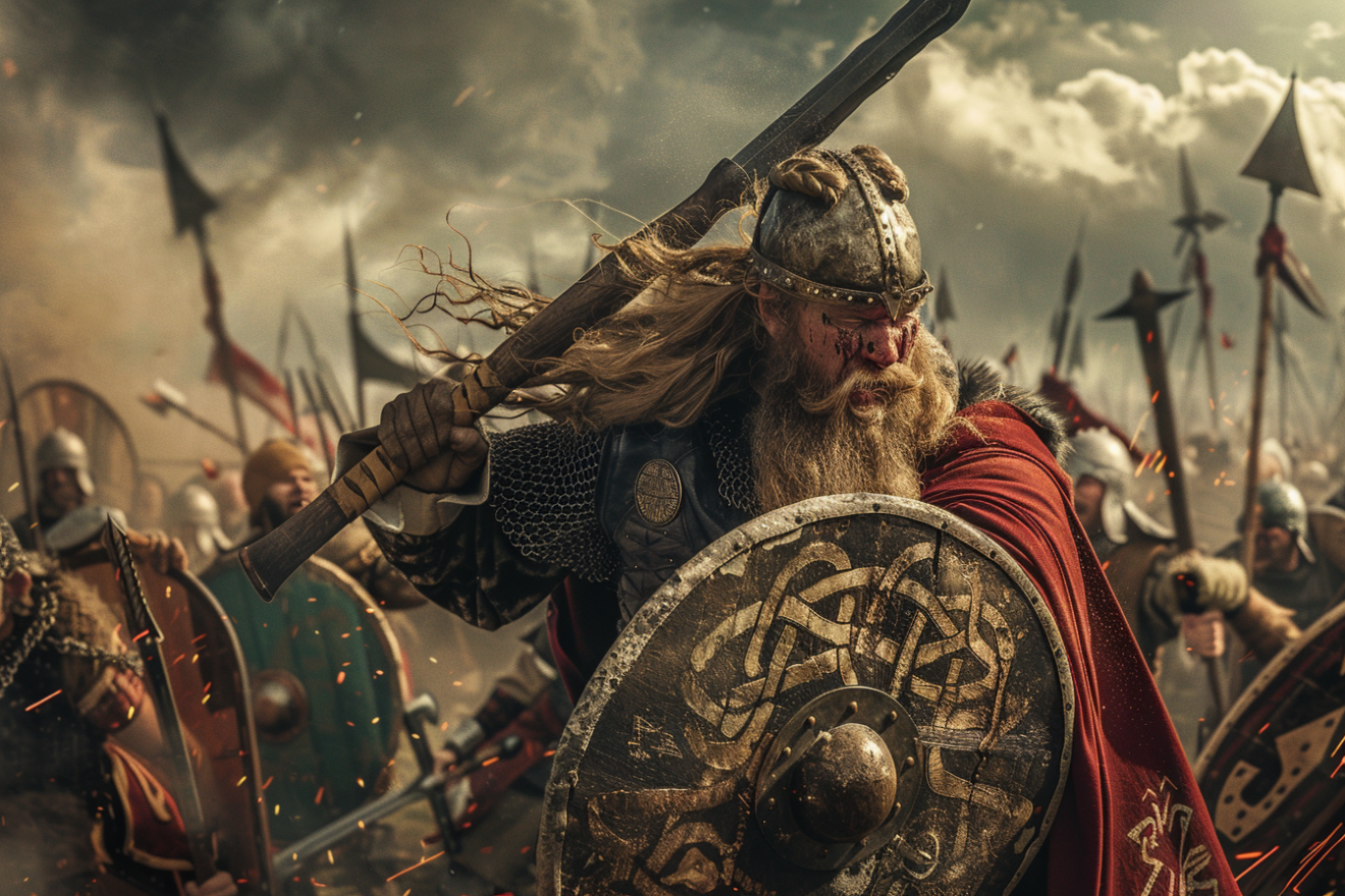 The Last Stand of a Viking King: Harald Hardrada's Fight to the Death at Stamford Bridge
