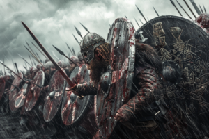 Shield-Wall Assaults: The Dominant Strategy on Ancient Viking Battlefields
