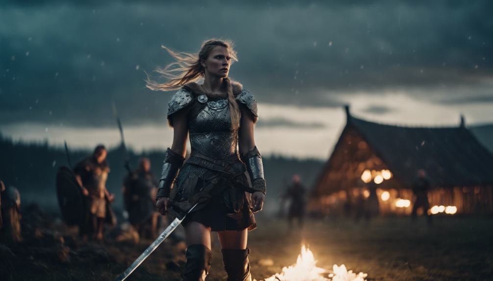 vikings warfare women roles