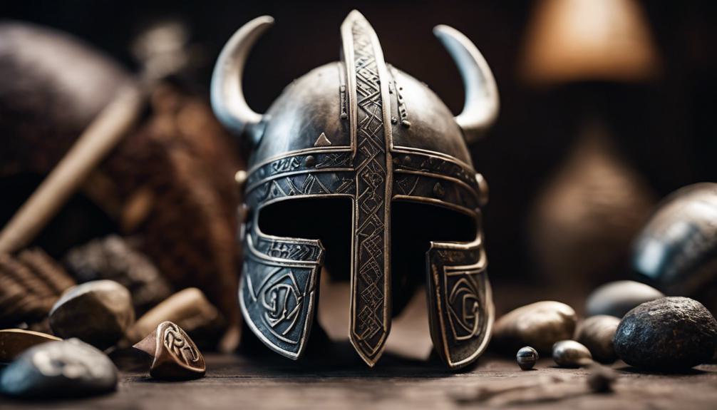norse warriors wore helmets