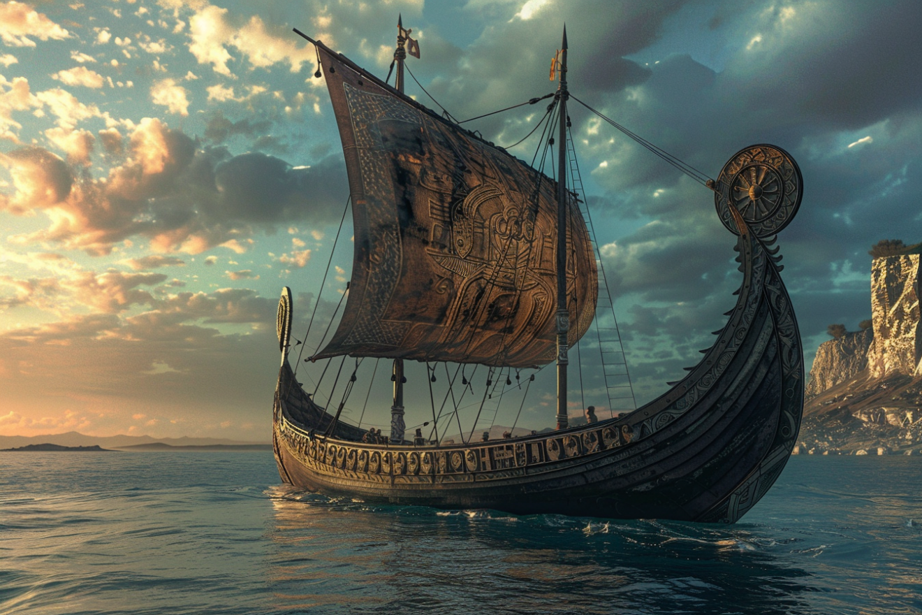 Viking Engineering Mastery - The Art and Power of Viking Ships