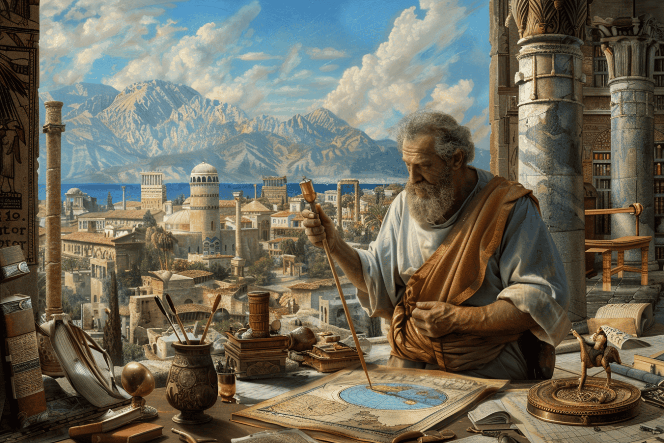 Measuring the World: Eratosthenes and the Earth's Circumference