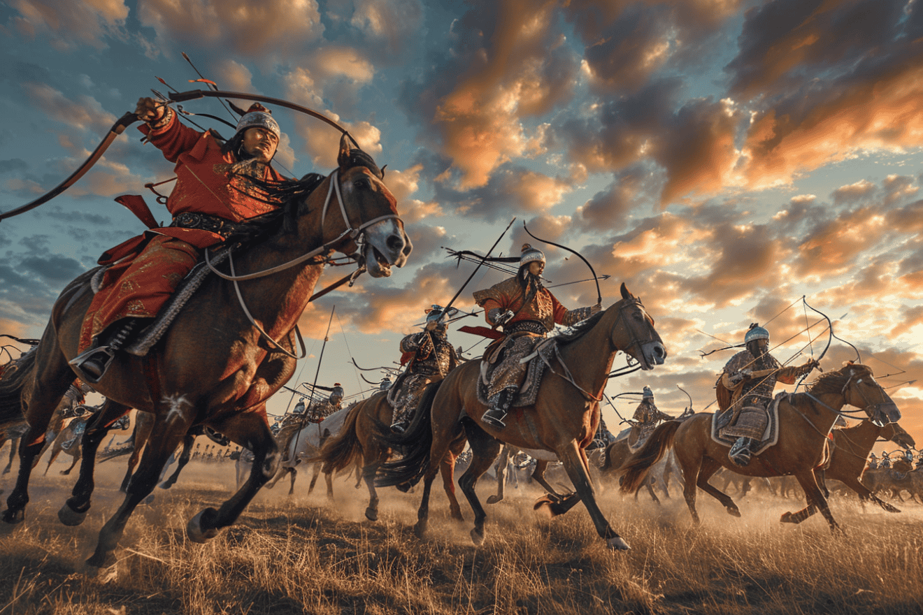 Mastery in Motion - The Unmatched Archery Skills of Mongol Warriors